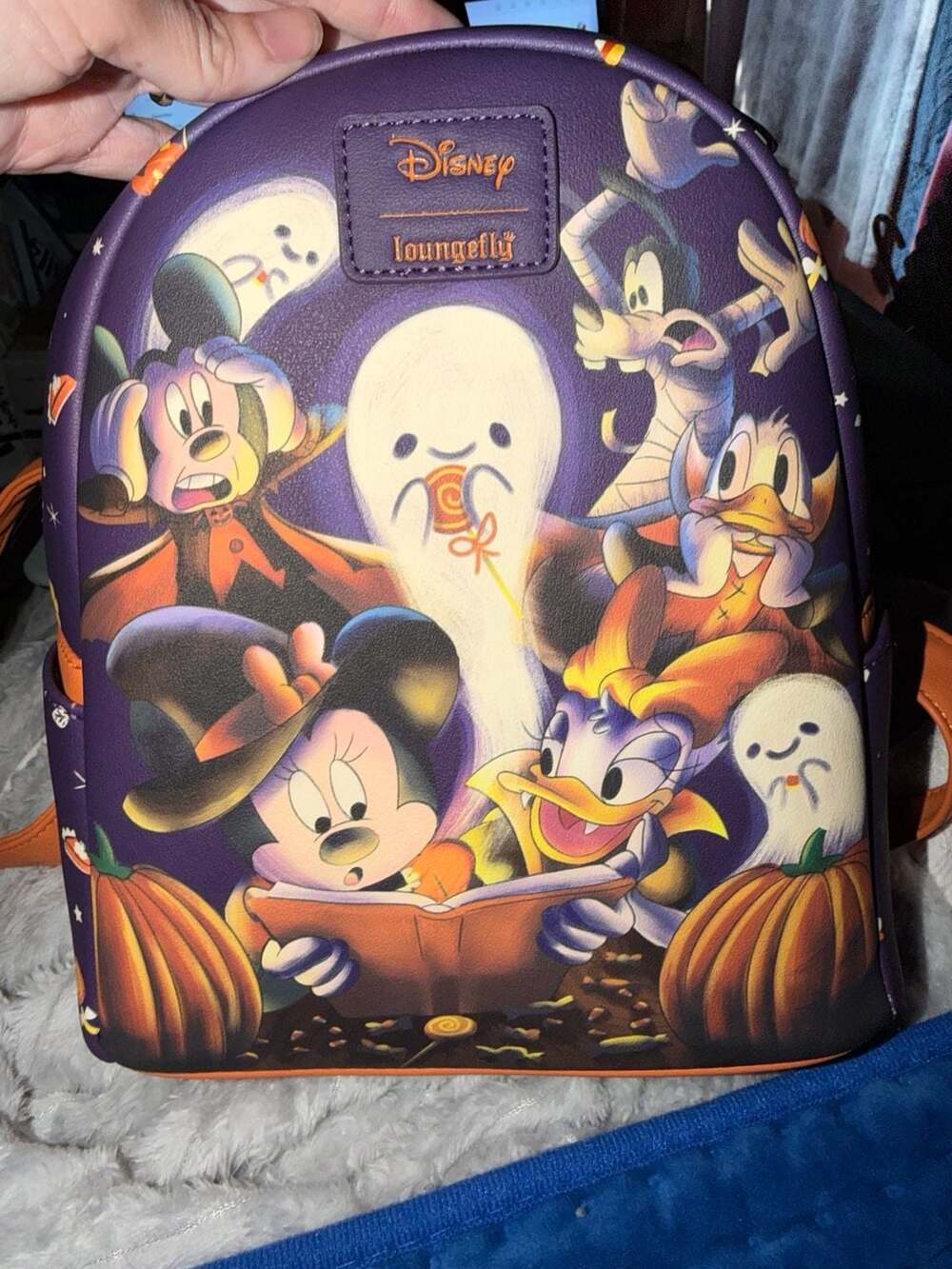 Loungefly Disney Halloween Ghost Story Mini Backpack